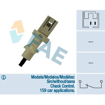 Слика на Стоп машинка FAE 24400 за Citroen Jumper BUS 230P 1.9 TD - 90 коњи дизел