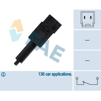 Слика на Стоп машинка FAE 24495 за Nissan Almera (N16) 2.2 Di - 110 коњи дизел