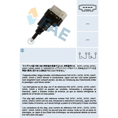 Слика на Стоп машинка FAE 24761 за Audi A3 (8P1) 1.9 TDI - 105 коњи дизел