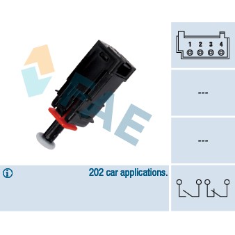 Слика на Стоп машинка FAE 24795 за Fiat Punto Grande 199 1.9 D Multijet - 120 коњи дизел