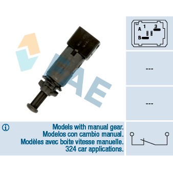 Слика на Стоп машинка FAE 24890 за Nissan Kubistar Box 1.6 16V - 95 коњи бензин