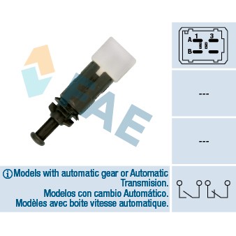 Слика на Стоп машинка FAE 24895 за Renault Vel Satis (BJ0) 2.0 16 V Turbo - 170 коњи бензин