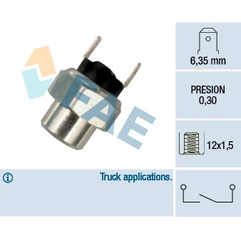 Слика на Стоп машинка FAE 27010 за камион MAN SD SD 200 - 174 коњи дизел