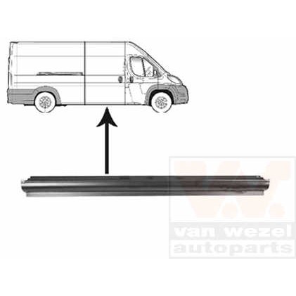 Слика на страница VAN WEZEL 1651110 за Peugeot Boxer Bus 2.2 HDi 120 - 120 коњи дизел