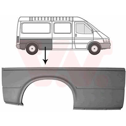 Слика на страница VAN WEZEL 1897146 за Ford Transit BUS (E) 1991 2.0 i (EBL, EDL, EGL, ESS, EUS) - 98 коњи бензин