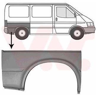 Слика на страница VAN WEZEL 1897148 за Ford Transit BUS (E) 1991 2.0 i (EBL, EDL, EGL, ESS, EUS) - 98 коњи бензин