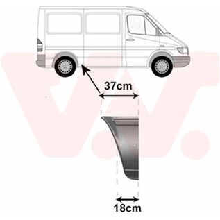 Слика на страница VAN WEZEL 3075140 за Mercedes Sprinter 2-t Box (901,902) 208 D - 79 коњи дизел