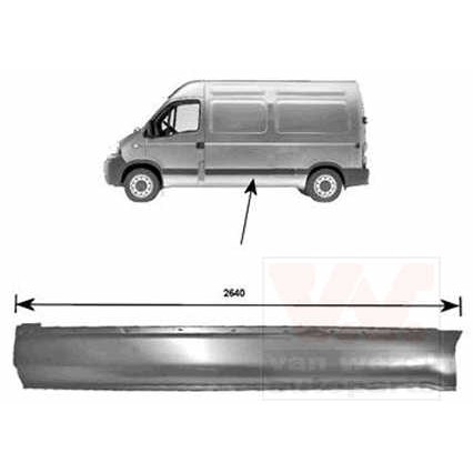 Слика на страница VAN WEZEL 3798143 за Renault Master 2 Van (FD) 3.0 dCi 140 (HD0S, FD0S, HD1S) - 136 коњи дизел