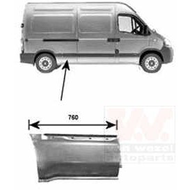 Слика на страница VAN WEZEL 4387144 за Renault Master 2 Bus (JD,ND) 2.2 dCI 90 - 90 коњи дизел