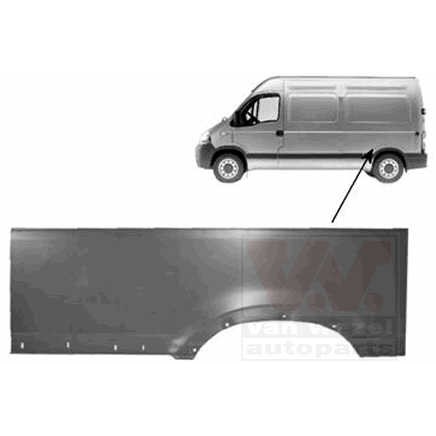 Слика на страница VAN WEZEL 4387147 за Renault Master 2 Van (FD) 3.0 dCi 140 (HD0S, FD0S, HD1S) - 136 коњи дизел