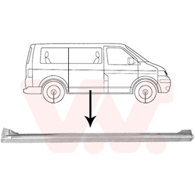 Слика на страница VAN WEZEL 5896120 за VW Transporter T5 Box 2.0 TSI - 204 коњи бензин