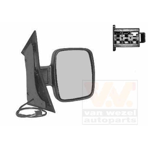 Слика на страничен ретровизор VAN WEZEL HAGUS 3078808 за Mercedes Vito BOX (638) 110 D 2.3 (638.074) - 98 коњи дизел