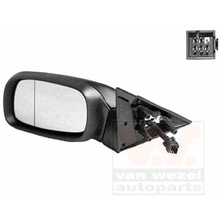 Слика на страничен ретровизор VAN WEZEL HAGUS 3735807 за Opel Astra F Van 1.6 i - 71 коњи бензин