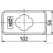 Слика 4 на странични светла HERTH+BUSS ELPARTS 82710143