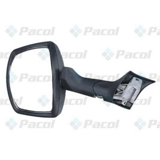 Слика на стъкло на огледало, огледало за рампа PACOL MAN-MR-020 за камион MAN TGA 18.390, 18.400 FALS, FAS, FHLS - 390 коњи дизел