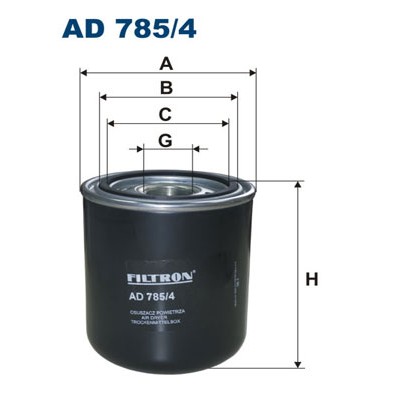 Слика на сусач на воздух, компресор FILTRON AD 785/4 за камион MAN M 2000 M 12.255 MLS - 245 коњи дизел