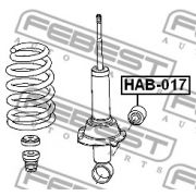 Слика 2 $на Тампон, амортизер FEBEST HAB-017