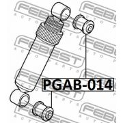 Слика 2 на тампон, амортизер FEBEST PGAB-014