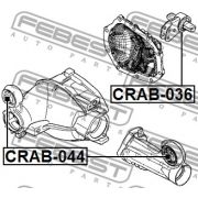 Слика 2 на тампон, диференциал FEBEST CRAB-036