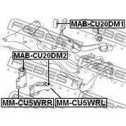 Слика 2 на тампон, диференциал FEBEST MAB-CU20DM1