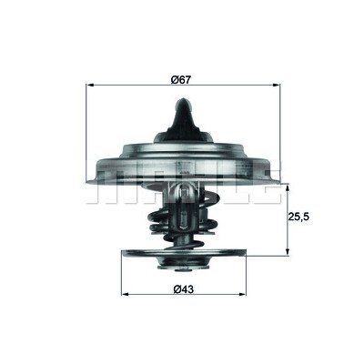 Слика на Термостат BEHR TX 18 71D за камион Mercedes Actros MP2, MP3 1832 AK - 320 коњи дизел