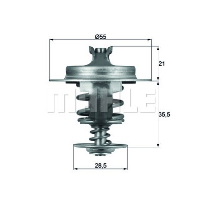 Слика на Термостат BEHR TX 67 83D за Citroen Evasion 22,U6 2.0 HDI 16V - 109 коњи дизел