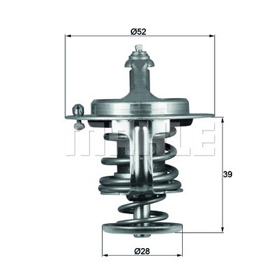 Слика на Термостат BEHR TX 71 82D