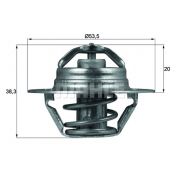 Слика 1 $на Термостат BEHR TX 88 82D