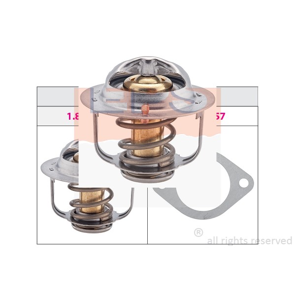 Слика на Термостат EPS Made in Italy - OE Equivalent 1.880.305S за камион Isuzu N Series NKR 85EA, NLR 85AL, NLR 85L, NNR 85L, NPR 85G, NPR 85L - 150 коњи дизел