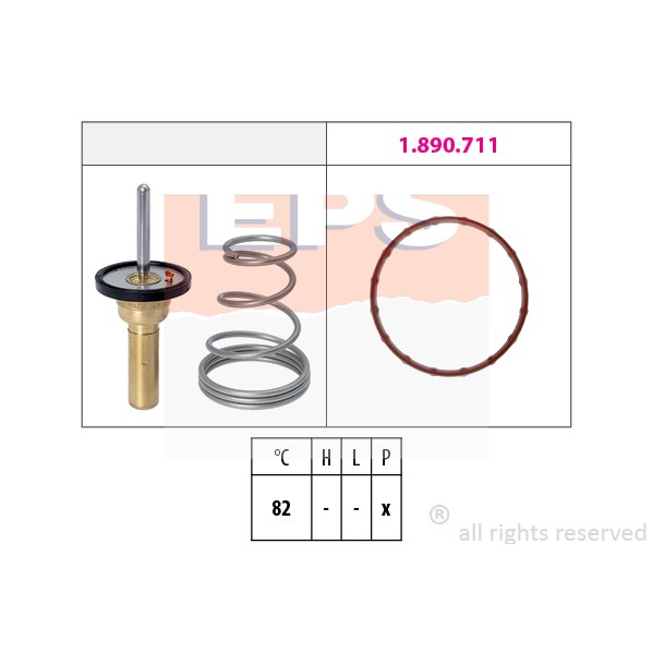 Слика на Термостат EPS Made in Italy - OE Equivalent 1.880.736
