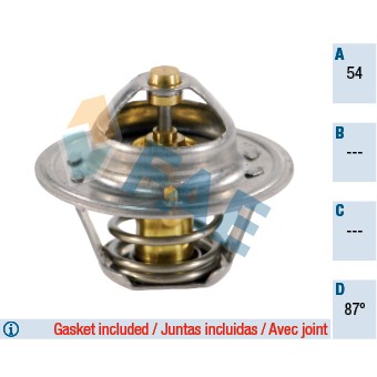 Слика на Термостат FAE 5204787 за Hyundai Excel 2 (LC) 1.3 - 86 коњи бензин