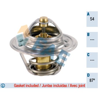 Слика на Термостат FAE 5205287 за VW Jetta 4 Estate (1J6) 2.0 - 115 коњи бензин