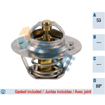 Слика на Термостат FAE 5205689 за Renault Megane 1 Classic (LA0-1) 1.9 D (LA0A, LA0U) - 64 коњи дизел