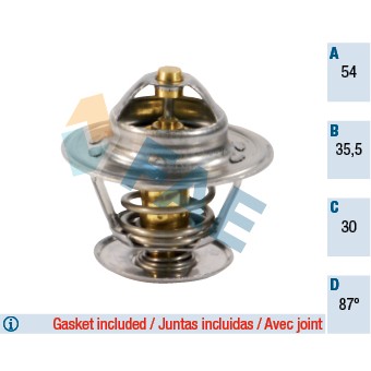 Слика на Термостат FAE 5303987 за VW Caddy 2 Box (9K9A) 1.9 SDI - 64 коњи дизел