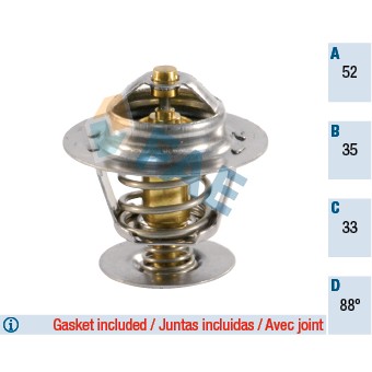 Слика на Термостат FAE 5305188 за Ford Verona 3 (GAL) 1.8 i 16V - 105 коњи бензин