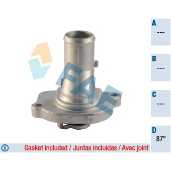 Слика на Термостат FAE 5331887 за Fiat Punto 176 1.6 - 88 коњи бензин