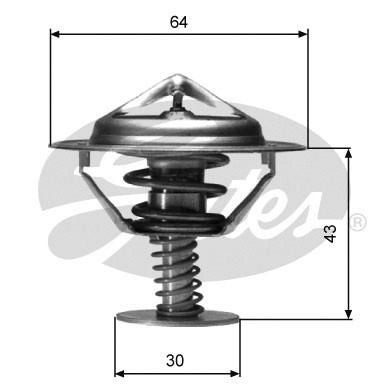 Слика на Термостат GATES TH05982G1 за Nissan Almera (N16) 2.2 Di - 110 коњи дизел