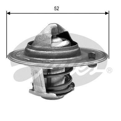 Слика на Термостат GATES TH24488G1 за Lancia Thema (834) 2000 i.e. 16V (834AI) - 141 коњи бензин