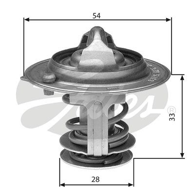 Слика на Термостат GATES TH29882G1 за Hyundai Lantra 2 Break (J-2) 1.8 16V - 128 коњи бензин