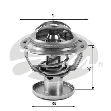 Слика на Термостат GATES TH32387G1 за Ford Mondeo 3 Clipper (BWY) 2.5 V6 24V - 170 коњи бензин