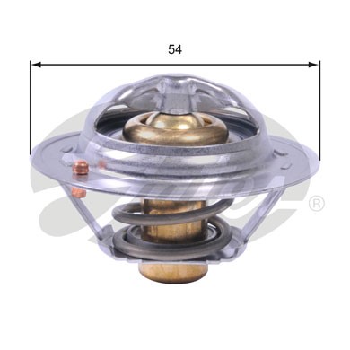 Слика на Термостат GATES TH43182G1 за Renault Laguna 3 Grandtour (KT0-1) 2.0 16V Hi-Flex (KT1H) - 140 коњи Бензин/Етанол