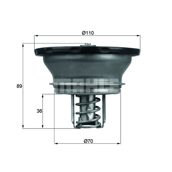 Слика на Термостат MAHLE THD 3 82 за камион Renault C Series 520T, 520TK - 520 коњи дизел