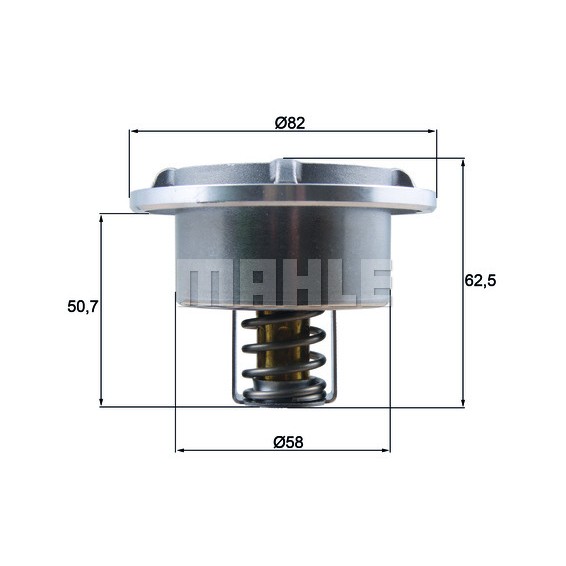 Слика на Термостат MAHLE THD 6 75 за камион Volvo Fe 1 FE 240-26 - 240 коњи дизел