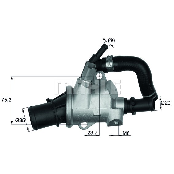 Слика на Термостат MAHLE TI 146 88