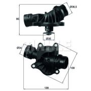 Слика 1 на Термостат MAHLE TI 234 88