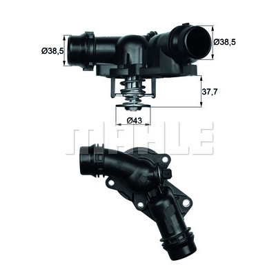 Слика на Термостат MAHLE TM 13 97 за BMW 3 Cabrio E36 323 i - 170 коњи бензин