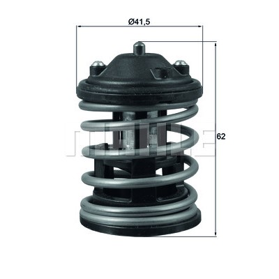 Слика на Термостат MAHLE TX 163 87D за BMW 1 E81, E87 116 d - 90 коњи дизел