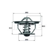 Слика 1 на Термостат MAHLE TX 35 75