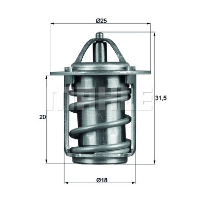 Слика на Термостат MAHLE TX 6 83