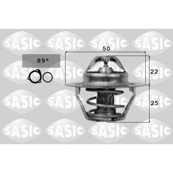 Слика на Термостат SASIC 4000363 за Renault Laguna (B56,556) 2.0 16V (556A/B) - 140 коњи бензин